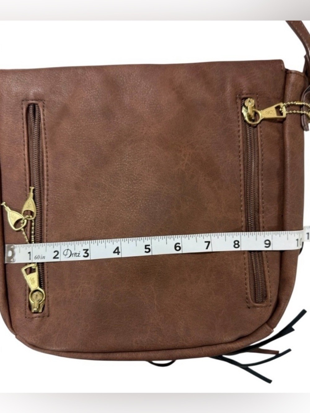 Browning Dakota Fringe Concealed Carry Crossbody Purse Holster Brown NWOT - Picture 10 of 12